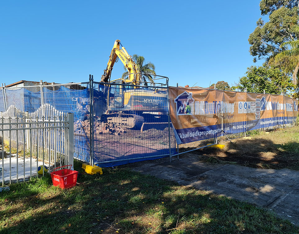 knockdown rebuild Western Sydney